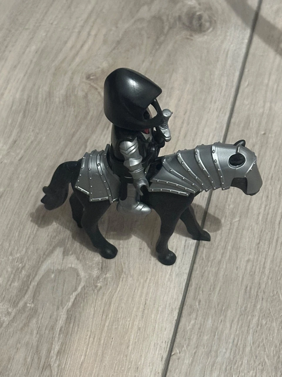 Lote Playmobil Dragão preto gigante + cavaleiro a cavalo, 7 personagens, acessórios – photo 4